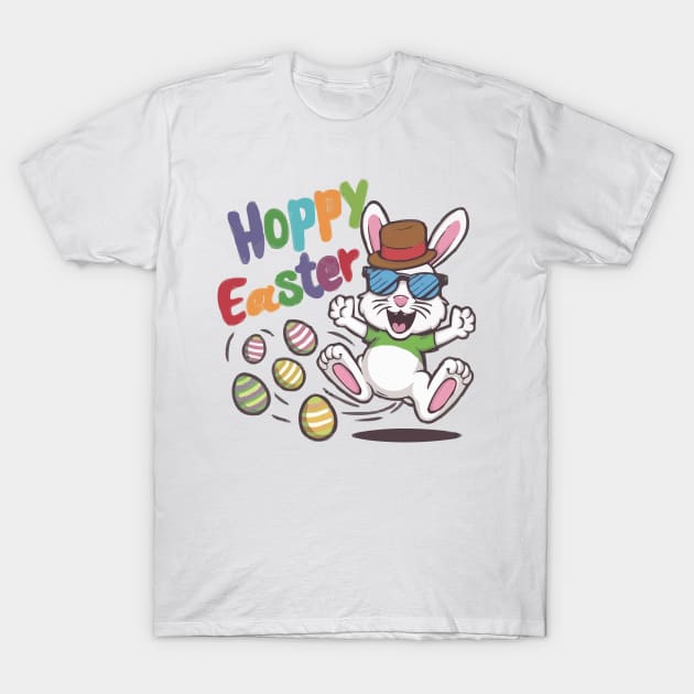 Hoppy Easter T-Shirt by InspiredByTheMagic